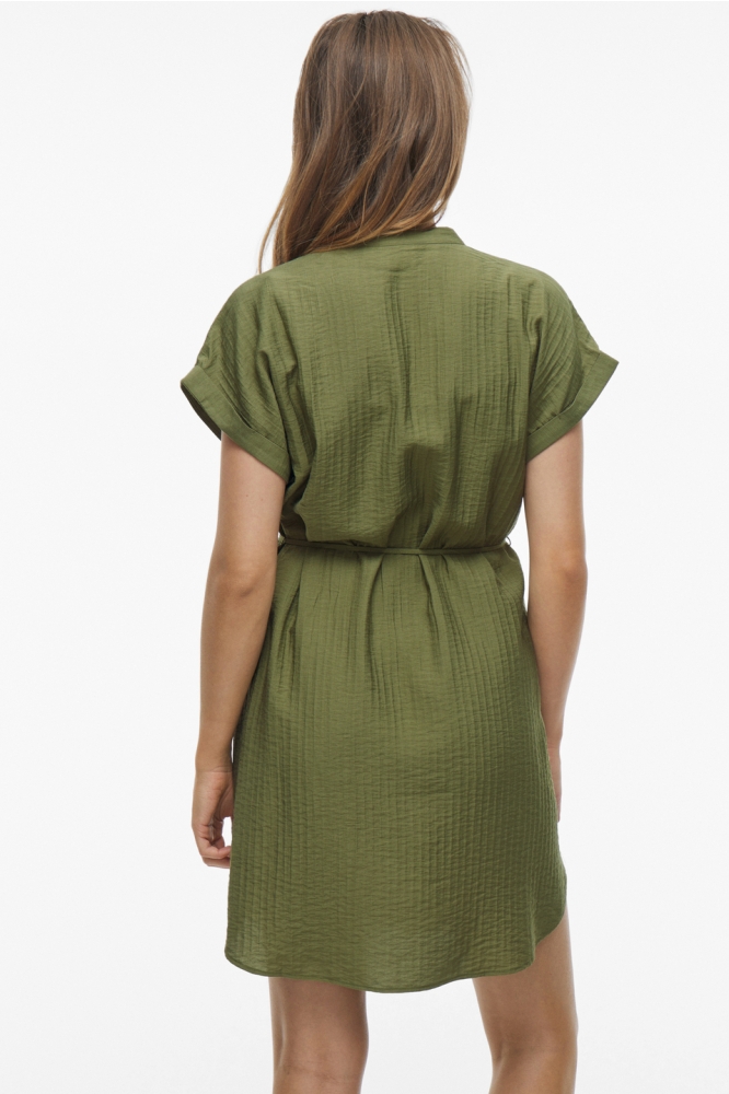 VICLO S/S SHORT DRESS - NOOS 14101673 Capulet Olive